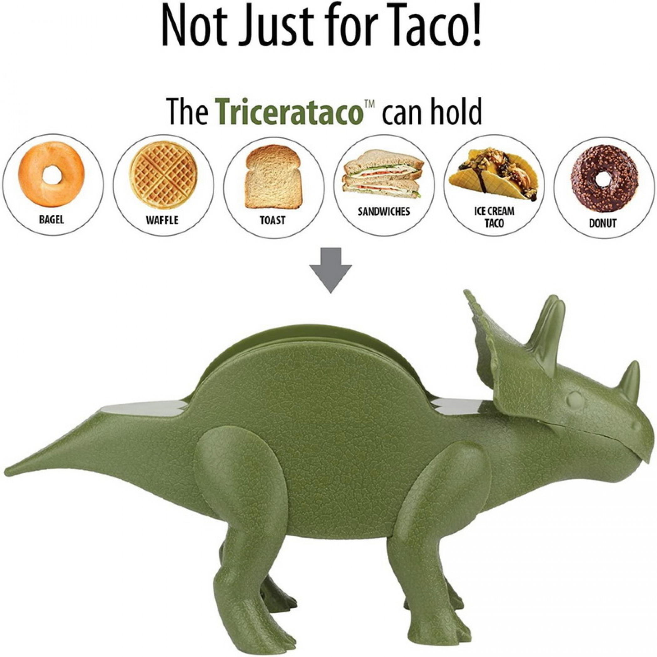 Tricerataco The Ultimate Dinosaur Taco Holder